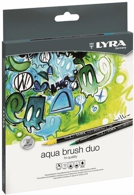 Lyra Aqua Brush Duo Confezione da 12