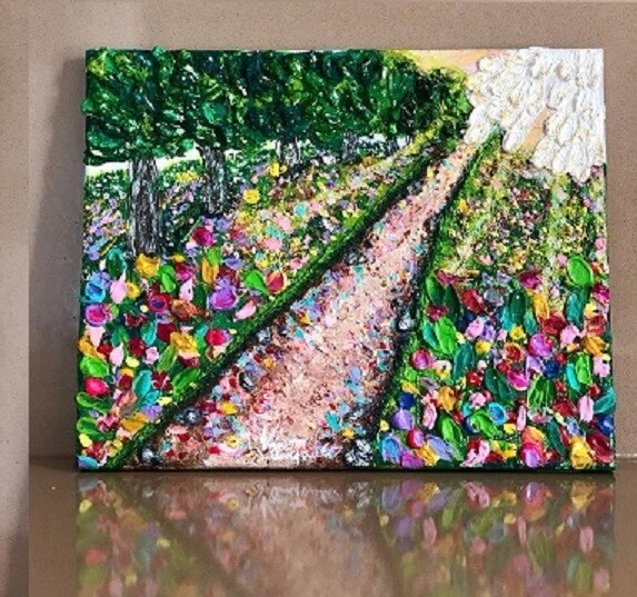 CAMPANILE VANESSA A Little Angel
quadro su tela
20 x 30 
Tecnica Acrilic Painting