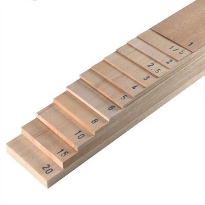 TAVOLETTA DI BALSA 100X1000