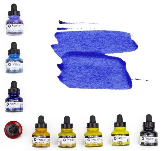 Inchiostri ad acquerello Aquafine DALER-ROWNEY