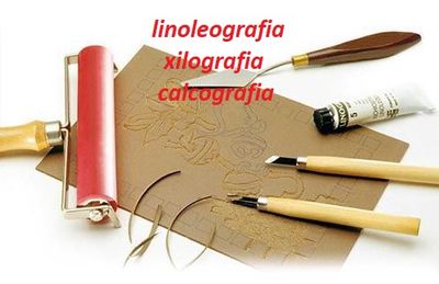 LINOLEOGRAFIA  XILOGRAFIA CALCOGRAFIA ADIGRAF