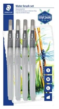Pennelli Water Brush Set  con serbatoio