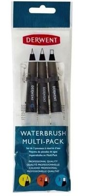 Pennelli Water Brush Set  con serbatoio Derwent