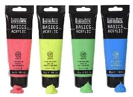 COLORI ACRILICI BASICS - LIQUITEX 118ml