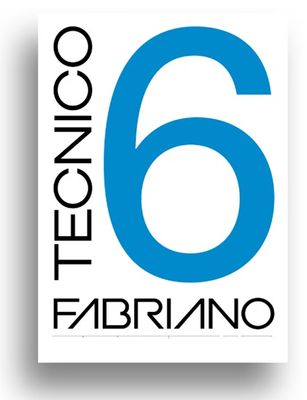 BLOCCO FABRIANO TECNICO 6 A3 LISCIO 240 gr