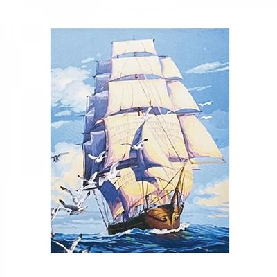 TELA CON I NUMERI MARE