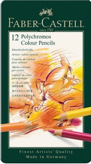 Matite Colorate Polychromos Astuccio metallo 12