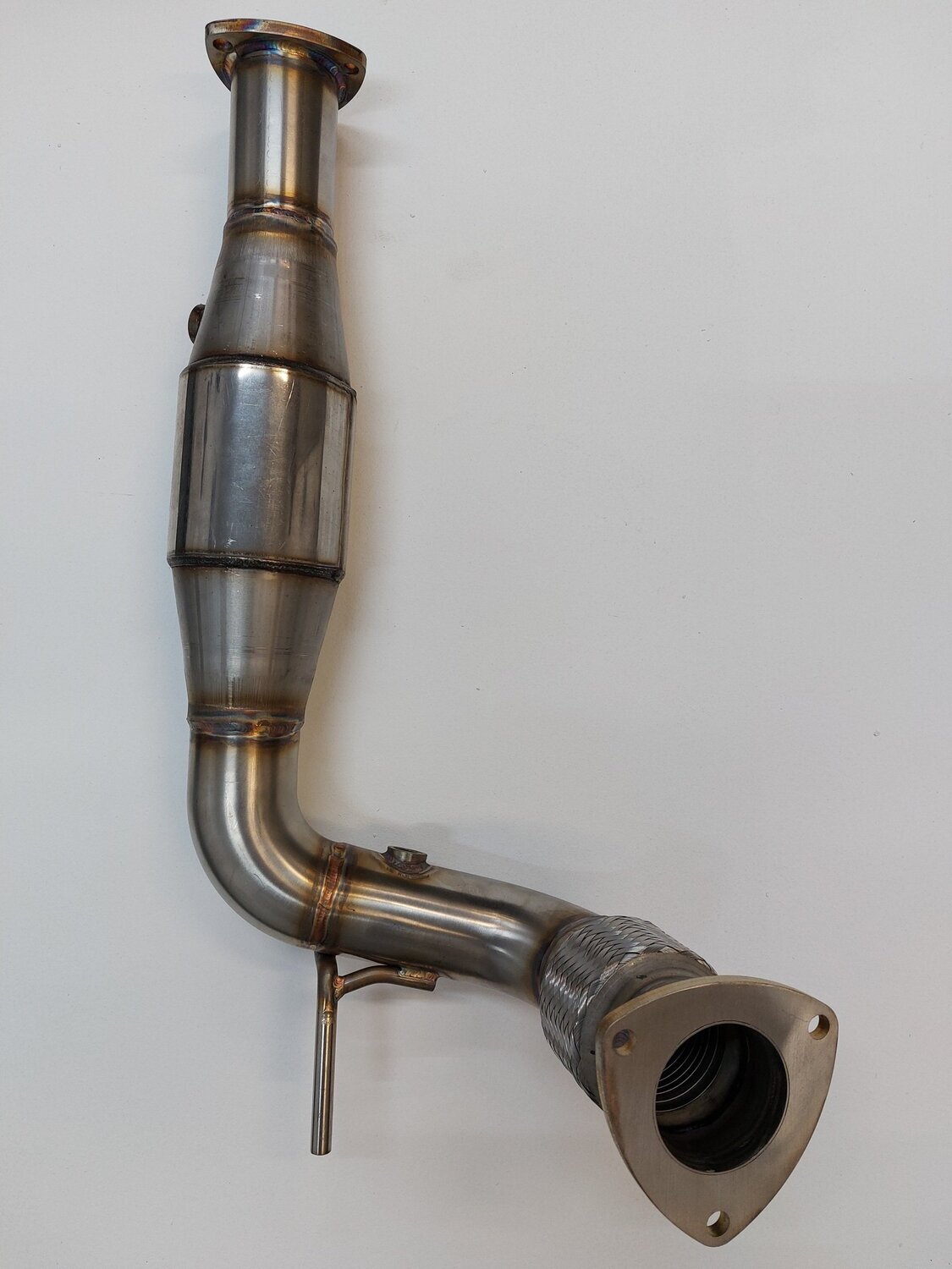 VX220 2.5" downpipe 200 cell cat