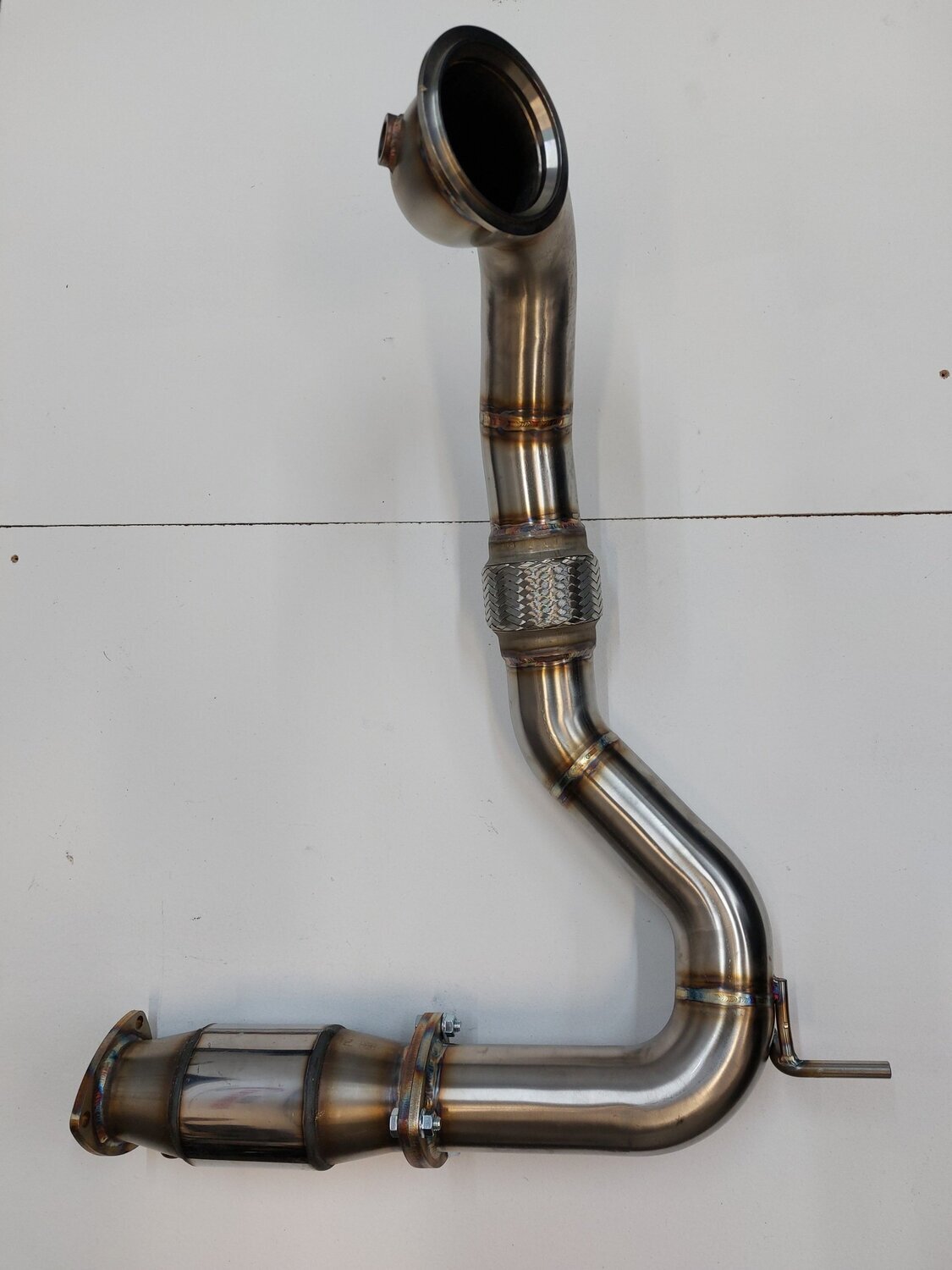 VX220 3" downpipe with 200 cell cat