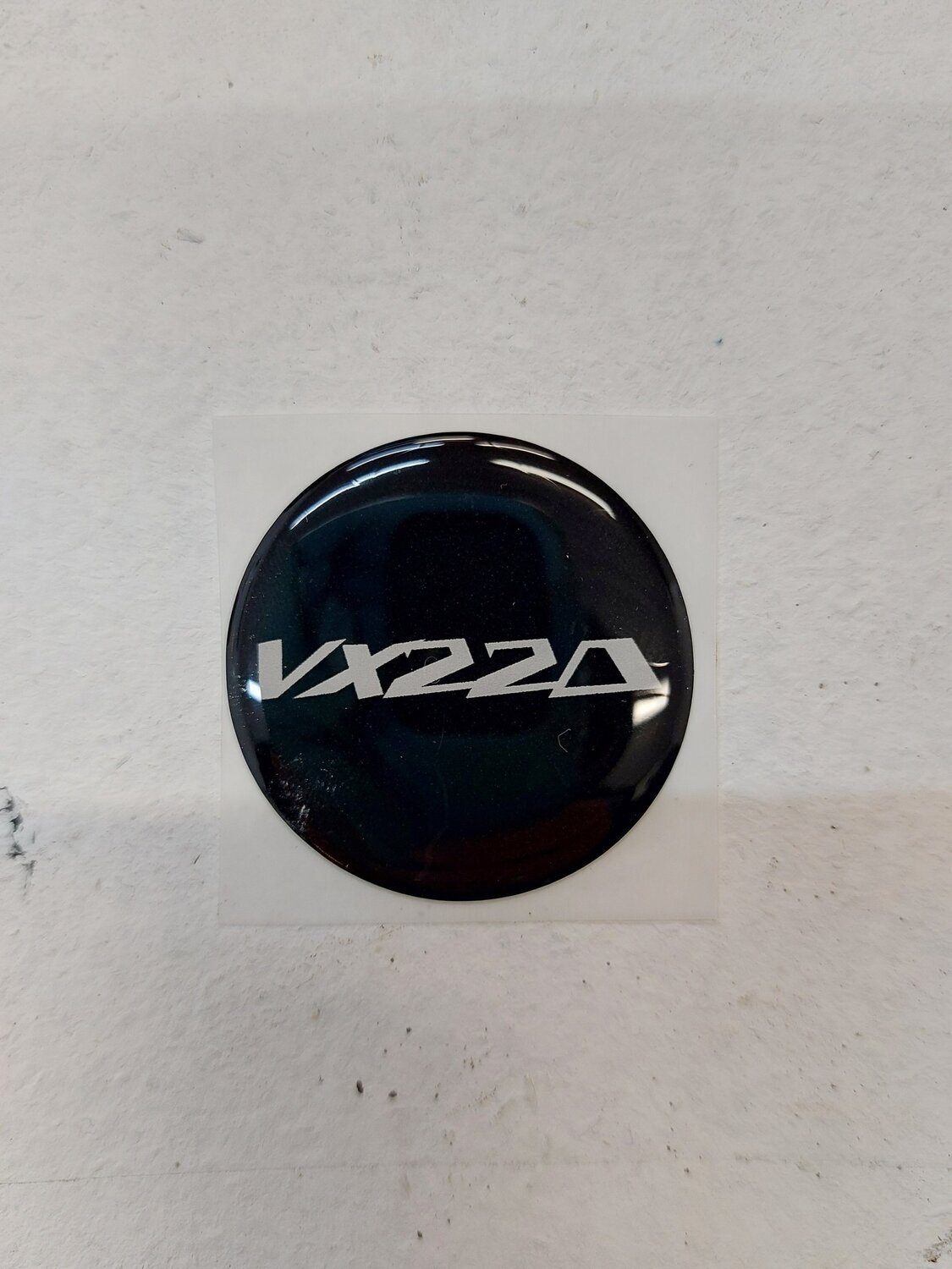 VX220 replacement steering wheel sticker