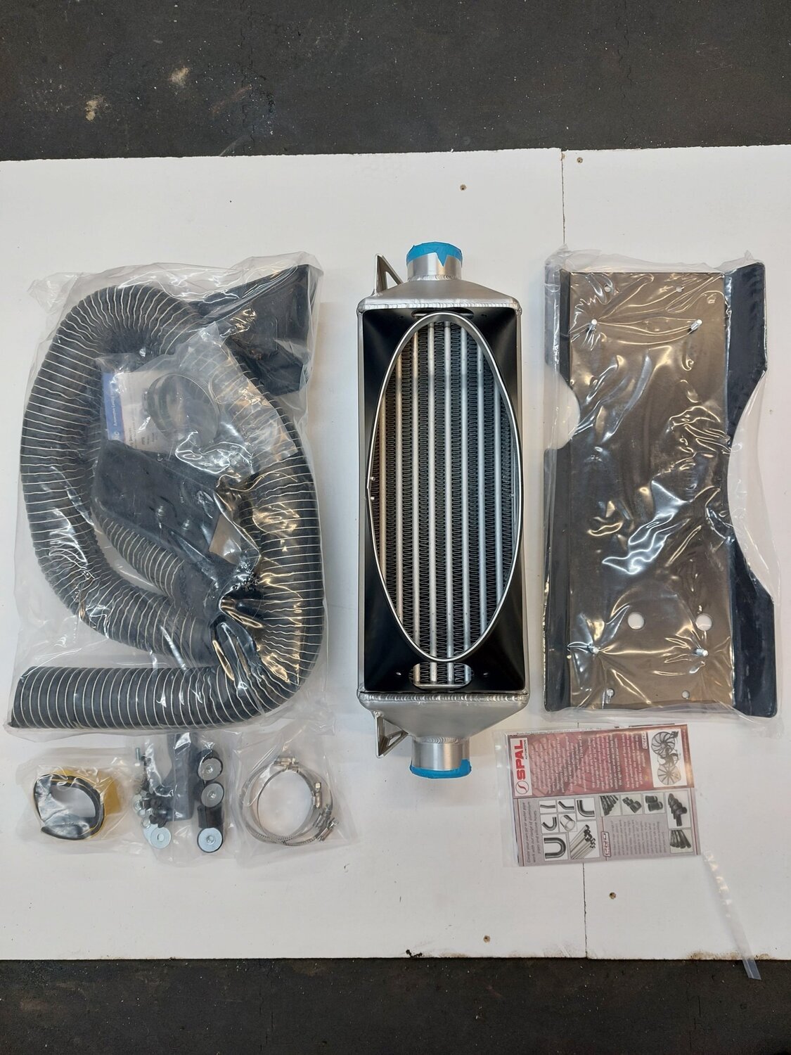 Lotus exige pro alloy intercooler kit with airfeed kit