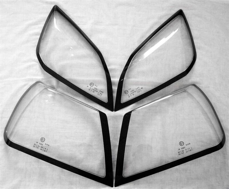 VX220 front and rear lenses