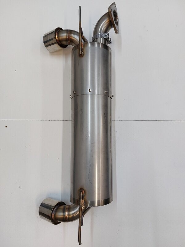 Lotus Elise 2.5" backbox with tailpipe either side