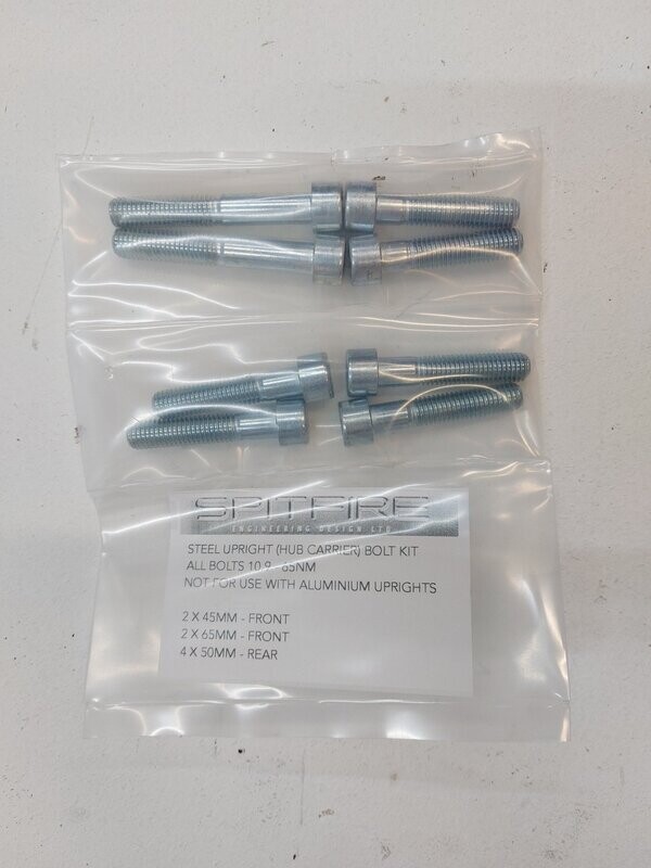 vx220 elise exige spitifre 10.9 hub carrier bolts