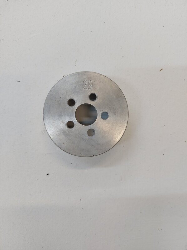 VX220 supercharger pulley 2.9"