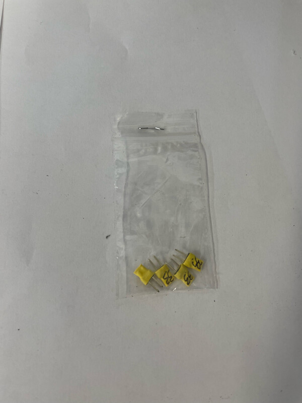Airbag And Or Seat Belt Resistor