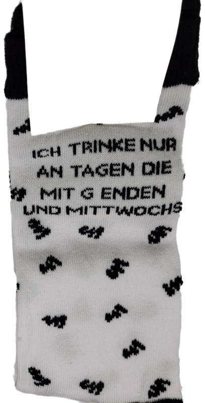 Socken "Ich trinke nur an Tagen ..." Gr.  40-45
