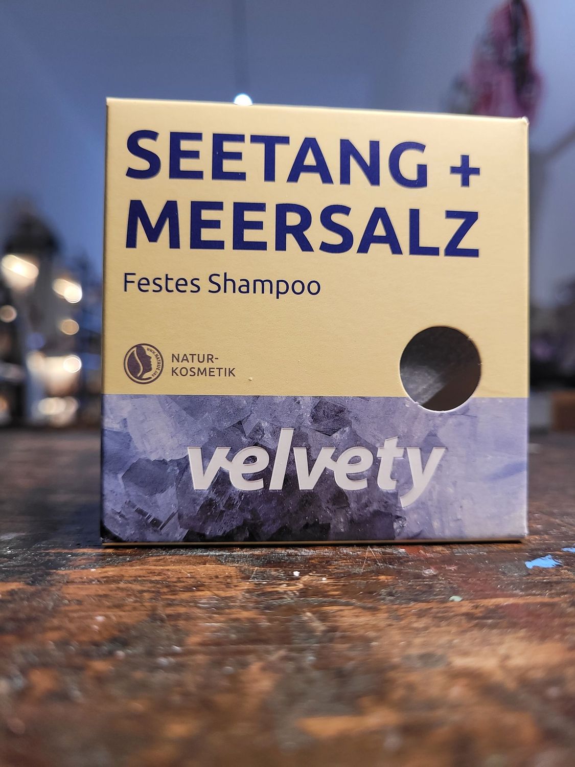 Festes Shampoo Seetang + Meersalz