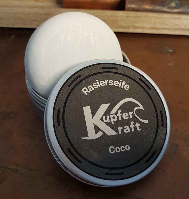 Rasierseife 70 g in Aludose COCO Rasierseife 70 g in Aludose COCO