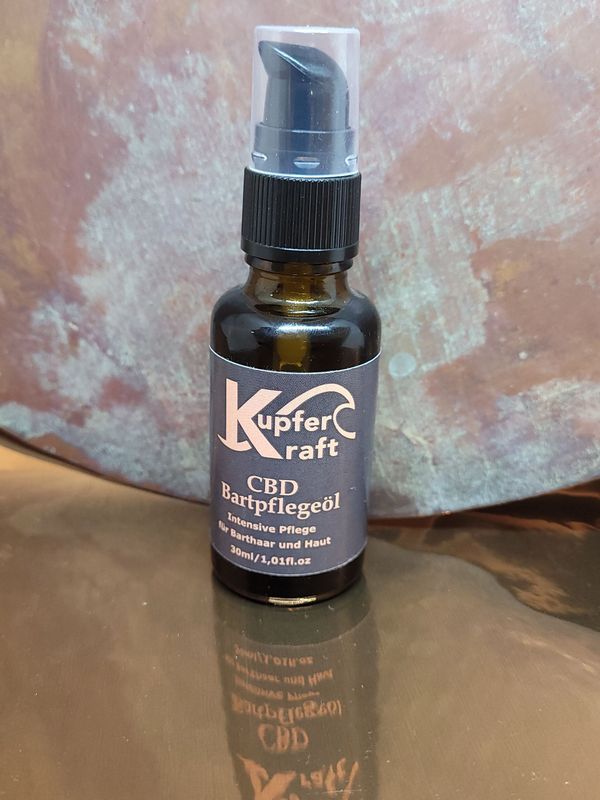 Bartpflegeöl mit CBD 30 ml Bartpflegeöl mit CBD 30 ml