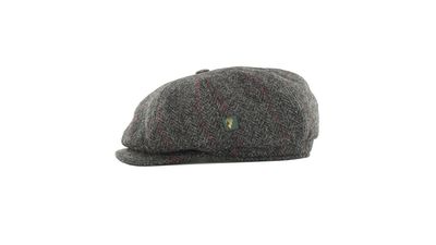 Driving Cap von Mucros Weavers grau M Driving Cap von Mucros Weavers grau M