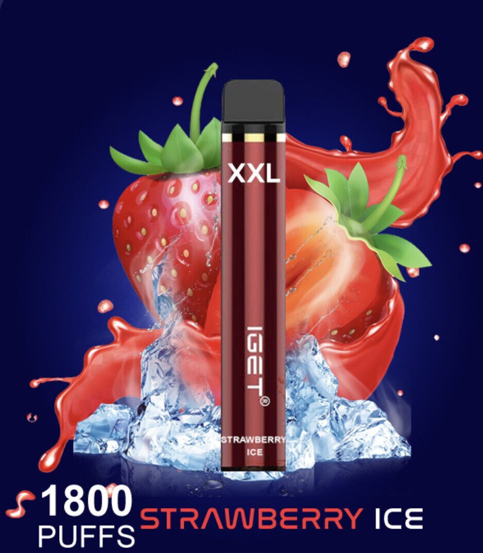 IGET XXL 1800 Strawberry Ice Sydney Vapes Hub