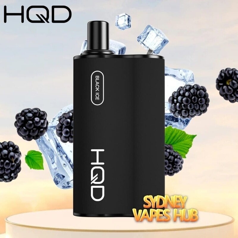 HQD Box 4000 Black Ice Sydney Vapes Hub