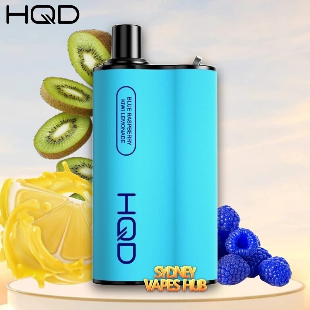 HQD Box Blue Raspberry Kiwi Lemonade 4000 SVH
