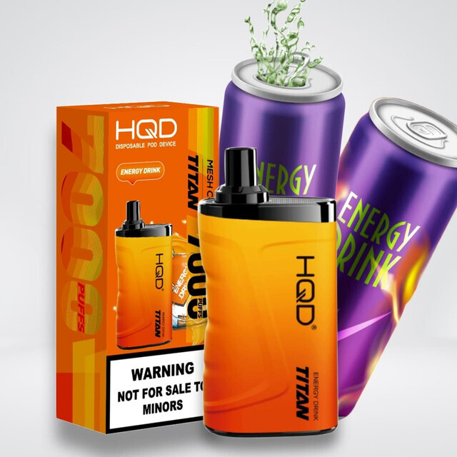 HQD Titan 7000 Energy Drink Sydney Vapes Shop