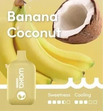 Waka Smash 6000 - Banana Coconut