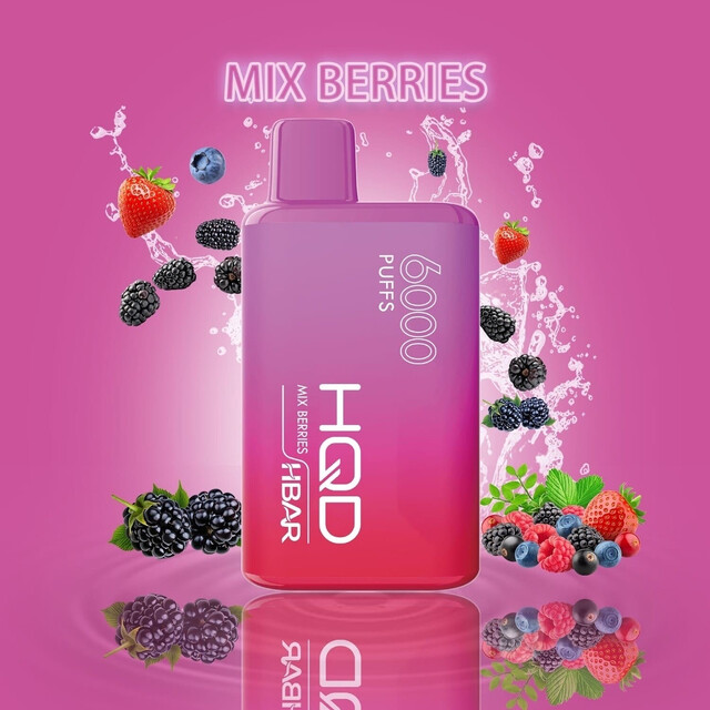 HQD Hbar 6000 - Frozen Mix Berries