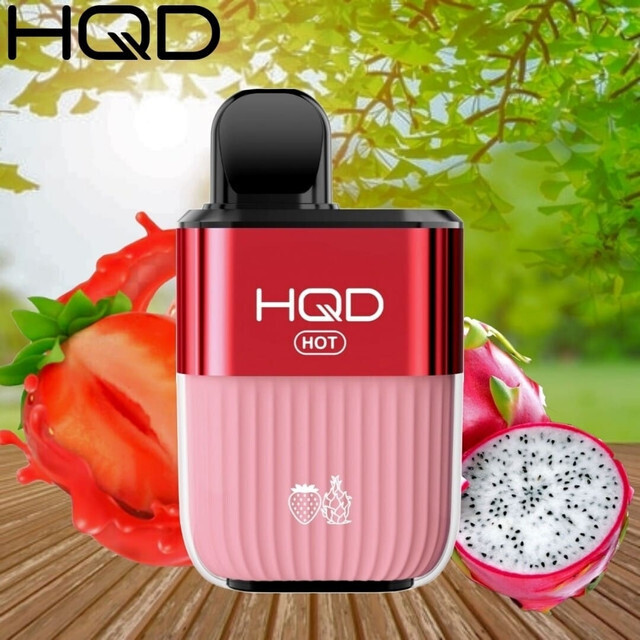 HQD Hot 5000 - Strawberry Dragon Fruit