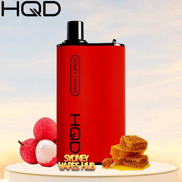 HQD Box Honey Lychee 4000 Sydney Vapes Hub
