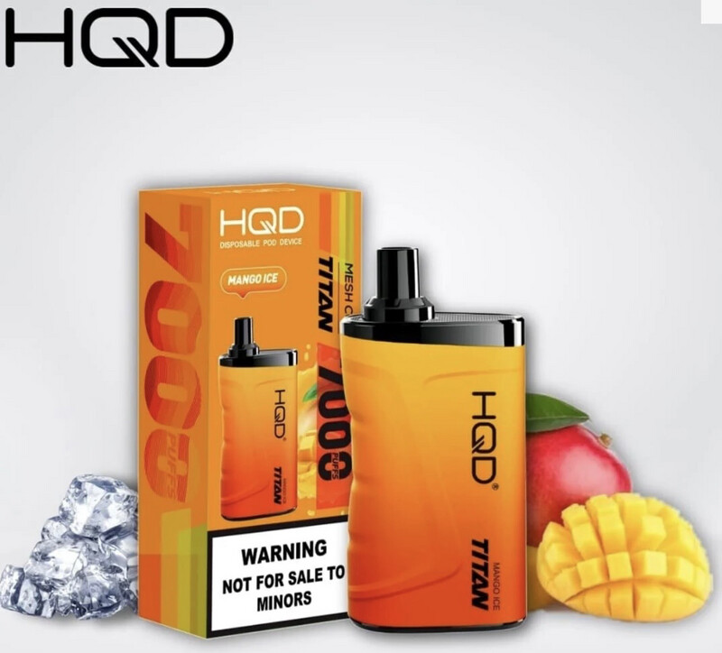HQD Titan 7000 Mango Ice Sydney Vapes Shop