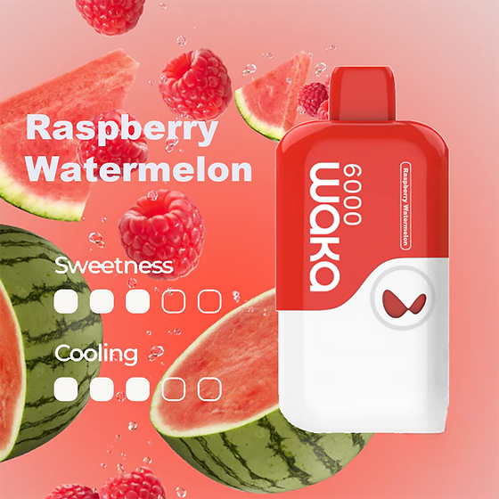Waka Kit 6000  - Raspberry Watermelon