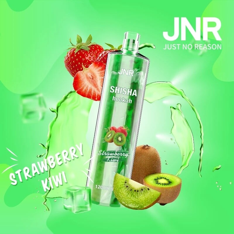 JNR ShiSha 12000 Puffs Strawberry-kiwi
