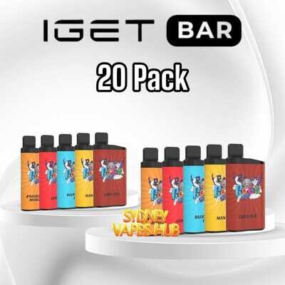 IGET Bar 3500 Wholesale - 20 Pack
