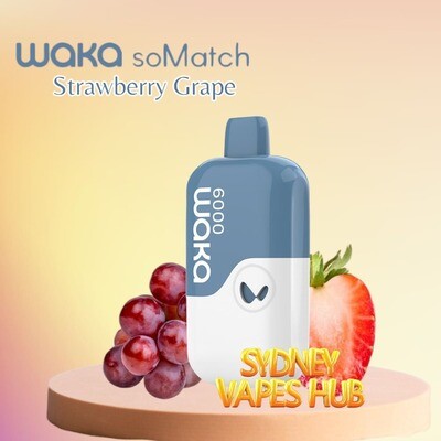 Waka Somatch Strawberry Grape 6000