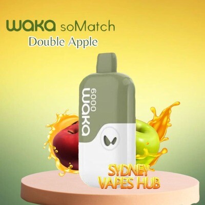 Waka Somatch Double Apple 6000