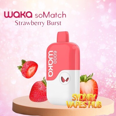 Waka Somatch Strawberry Burst 6000