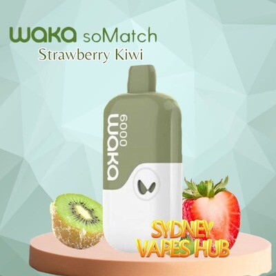 Waka Somatch Strawberry Kiwi 6000