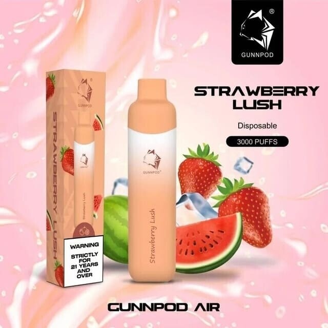Gunnpod Air Strawberry Lush 3000