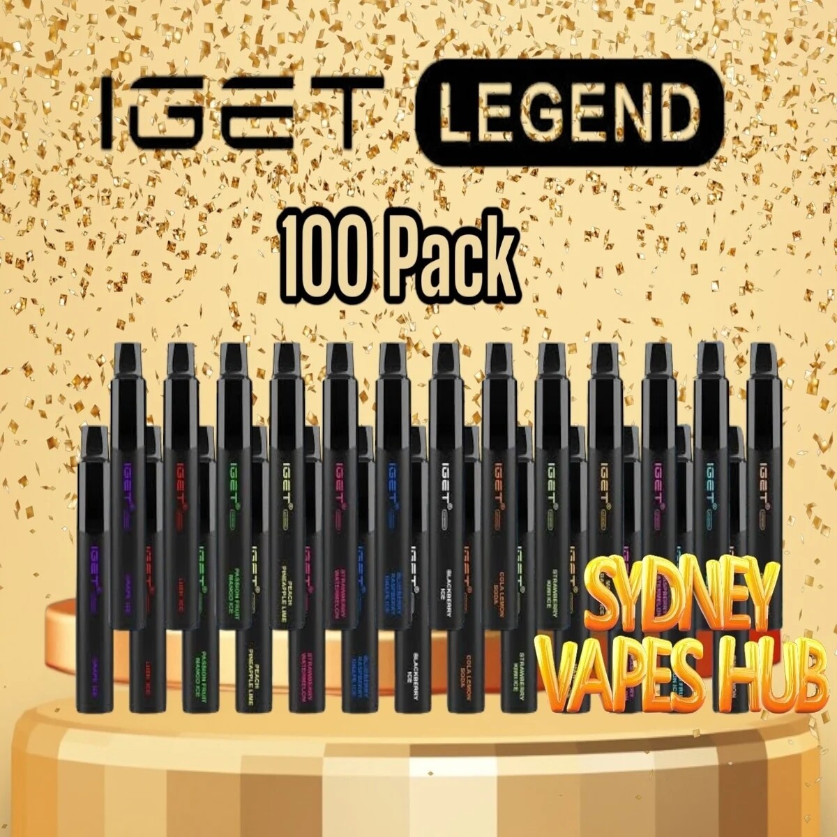 IGET Legend Wholesale 100 Pack 4000