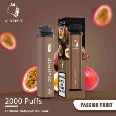 Gunnpod Passion Fruit 2000 Puffs