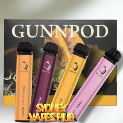 Gunnpod 2000 Vape 10 Pack Bulk Vapes