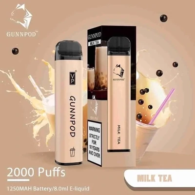 Gunnpod Milk Tea 2000 Puffs