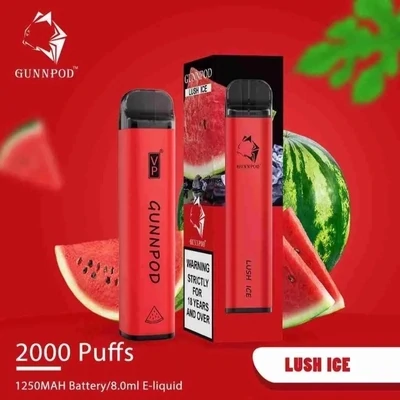 Gunnpod Lush Ice 2000 Puffs