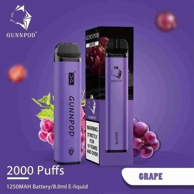 Gunnpod Grape 2000 Puffs