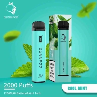 Gunnpod Cool Mint 2000 Puffs