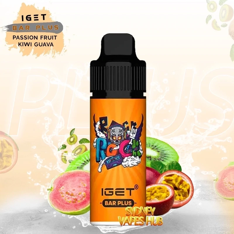 IGET Bar Plus Passion fruit Kiwi Guava